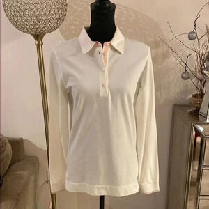 Escada sport long sleeve shirt size small